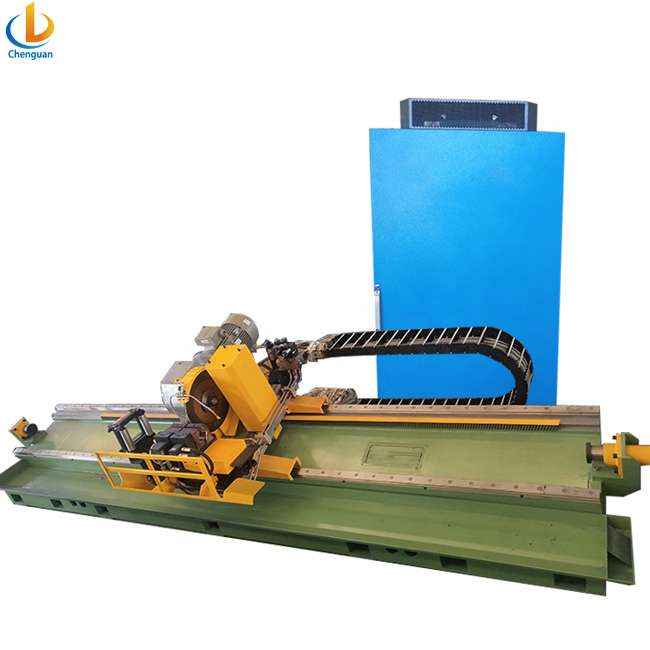 High precision metal cutting circular saw welding and cutting iron pipe machine flying saw cutter sierra voladora cnc